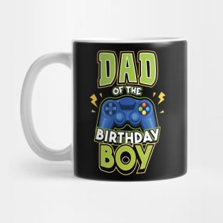 Dad of the Birthday Boy Matching Video Gamer Mug